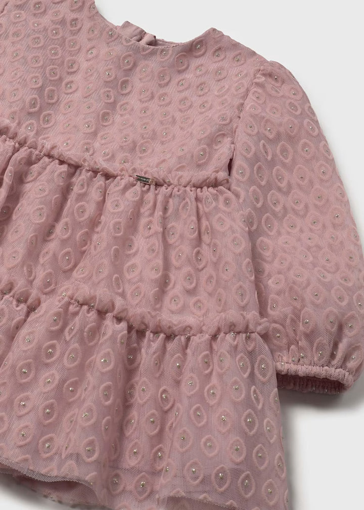 2907 | Blush Tulle Dress