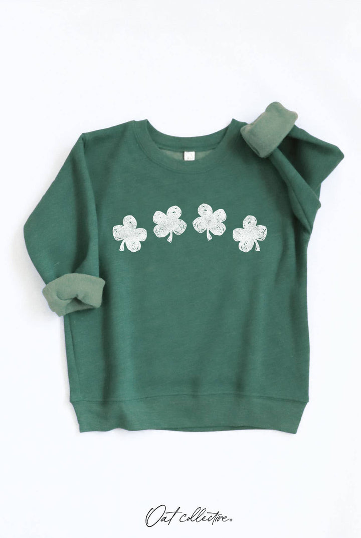 Clover Row Sweatshirt | Heather Frost