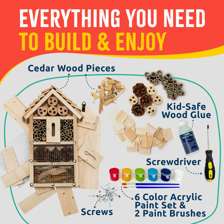 Bug Hotel Butterfly House Woodwork Kit