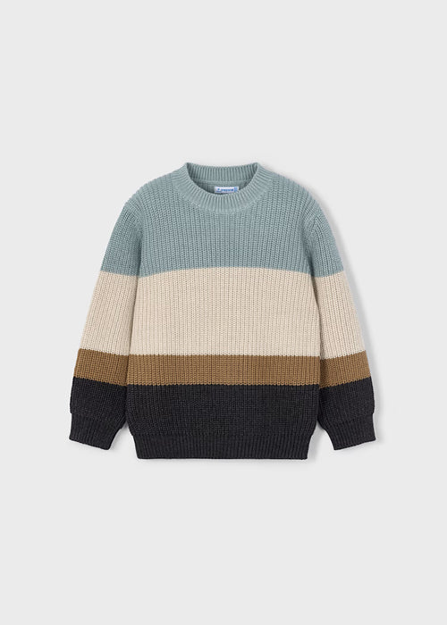4379 | Sage Striped Sweater