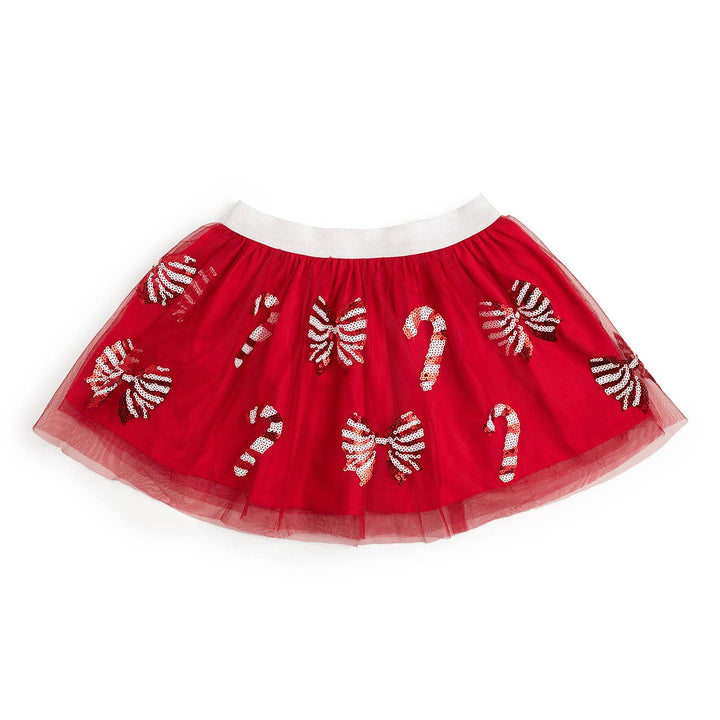 Candy Cane Coquette Sequin Tutu