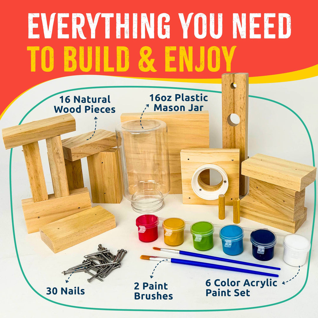 Candy Dispenser DIY Woodwork Kit