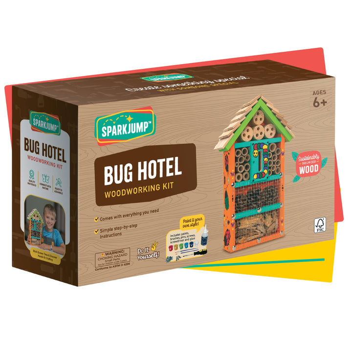Bug Hotel Butterfly House Woodwork Kit