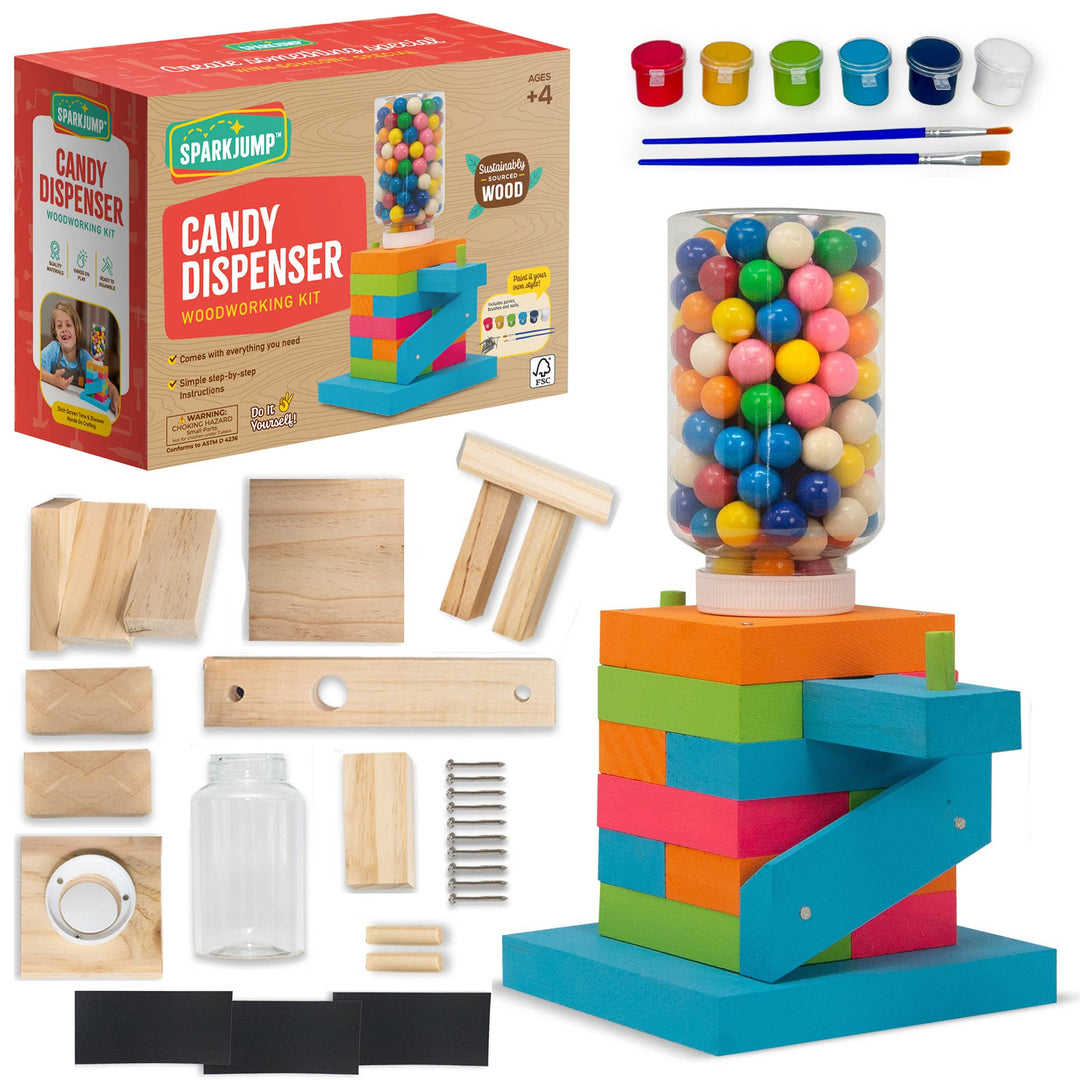 Candy Dispenser DIY Woodwork Kit