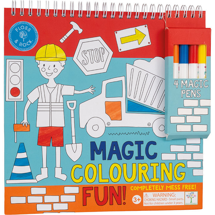 Mess Free Coloring Fun | Construction