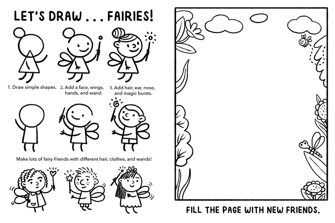 Mini Doodles | Let's Draw Magical Creatures