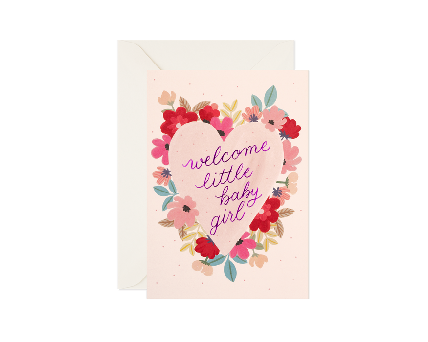 Baby Girl Card