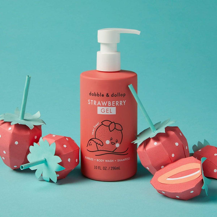 Natural Strawberry Shampoo & Body Wash