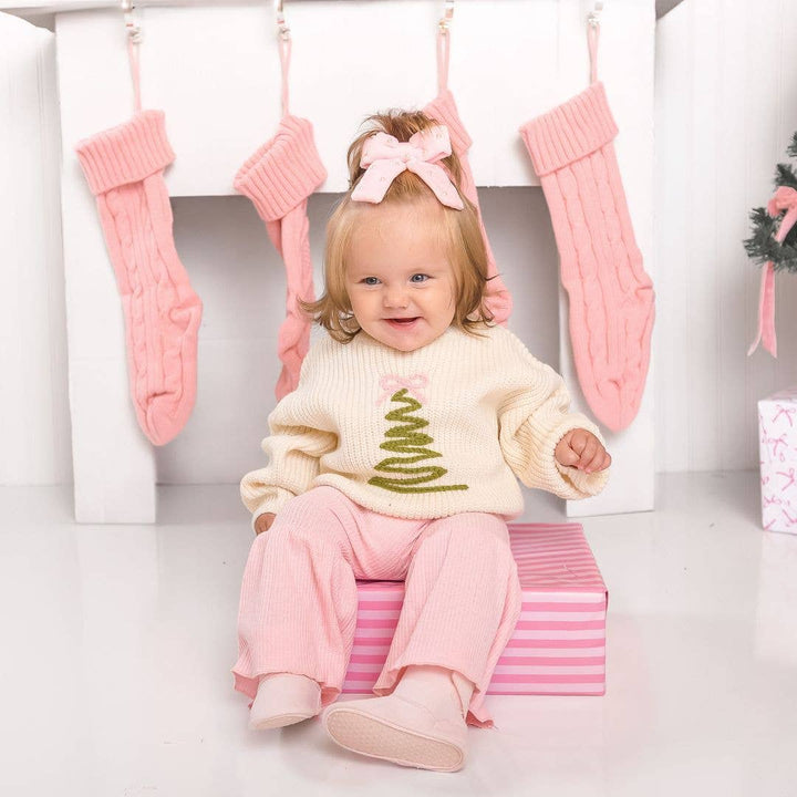 Coquette Christmas Tree Sweater