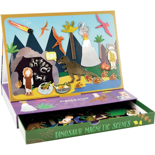 Dino Magnetic Play Scene