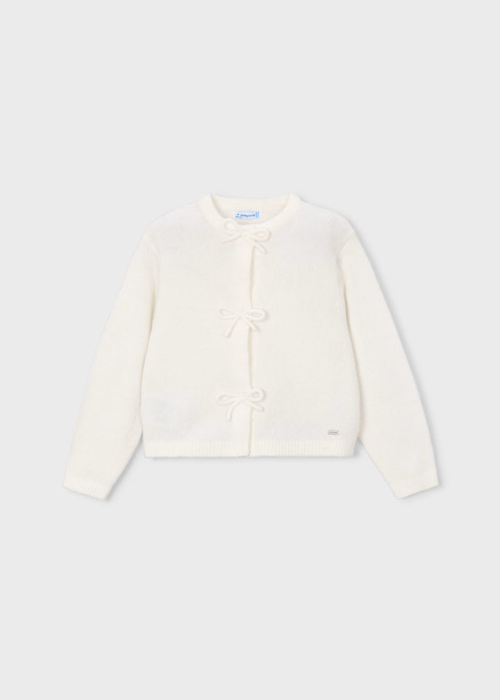 White Bow Cardigan | 4325