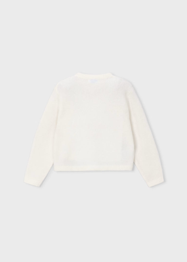 White Bow Cardigan | 4325