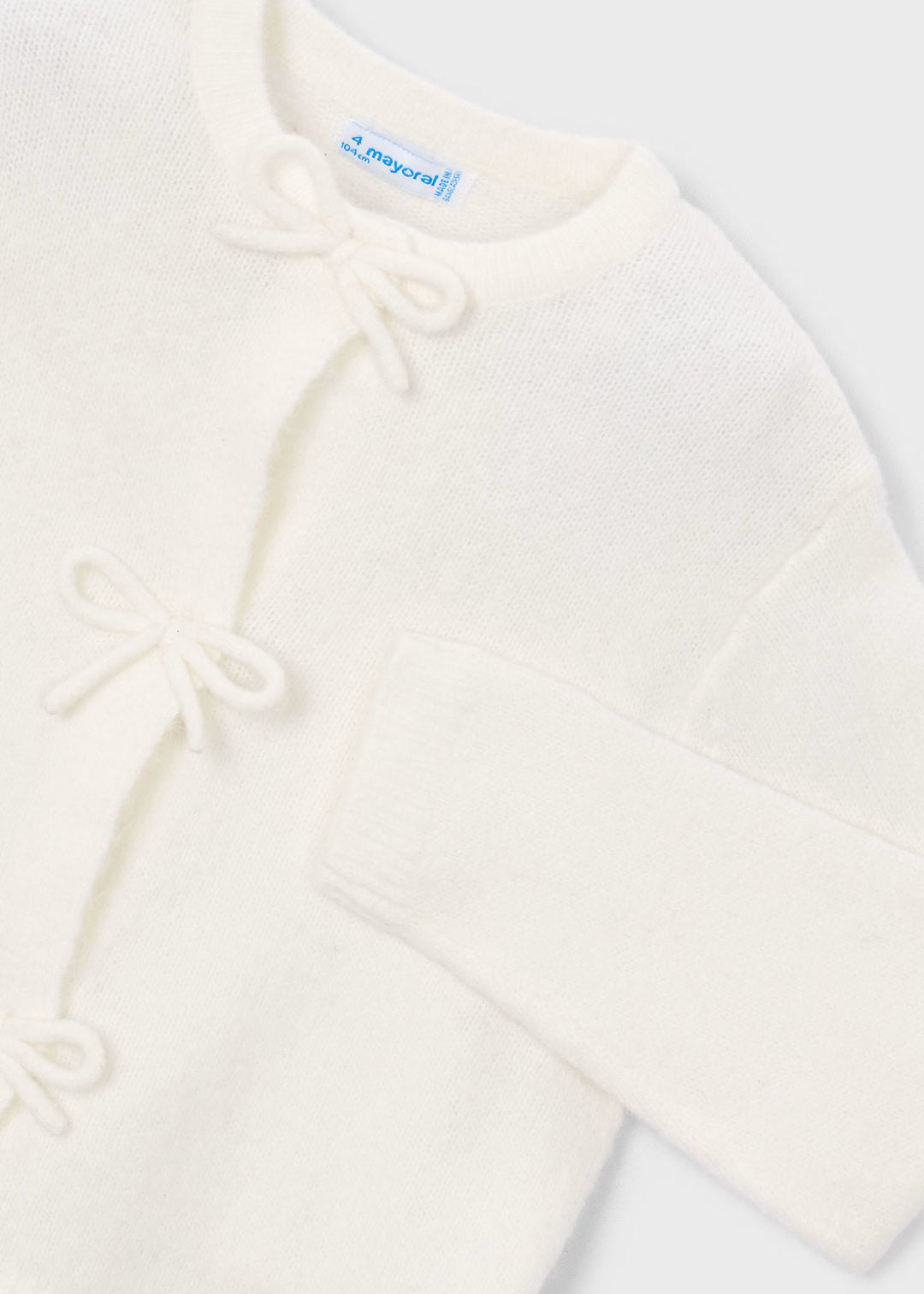 White Bow Cardigan | 4325