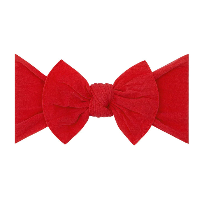 Classic Knot Bow | Cherry Red