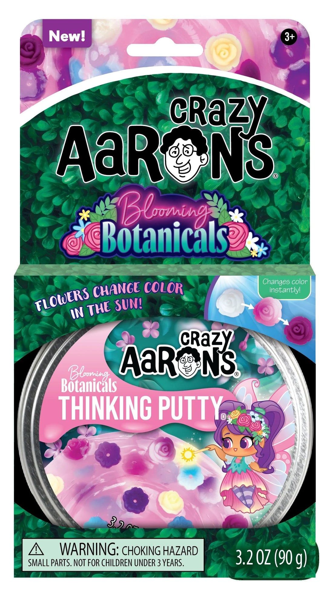 Blooming Botanicals Thinking Putty Tin
