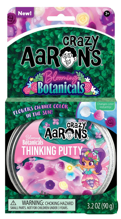Blooming Botanicals Thinking Putty Tin