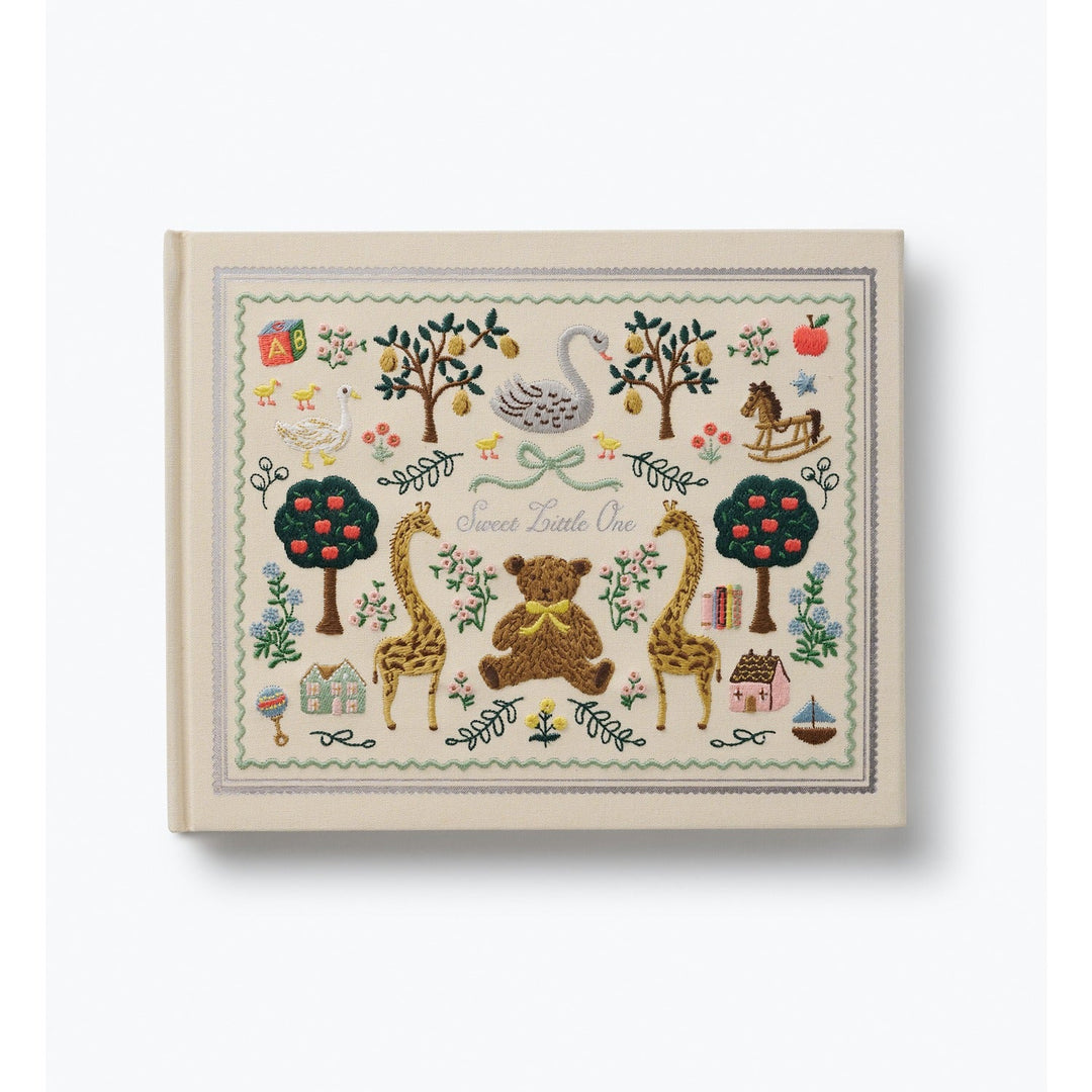 Storybook Embroidered Baby Book