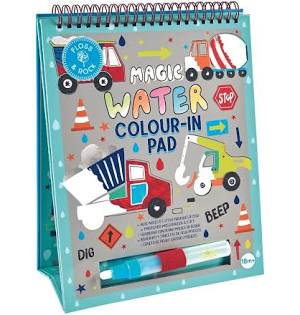 Water Coloring Flip Book  | Construction