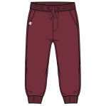 Red Burgundy Knit Pant