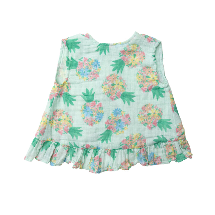 Muslin Ruffle Top &amp; Bloomers | Pretty Pineapples