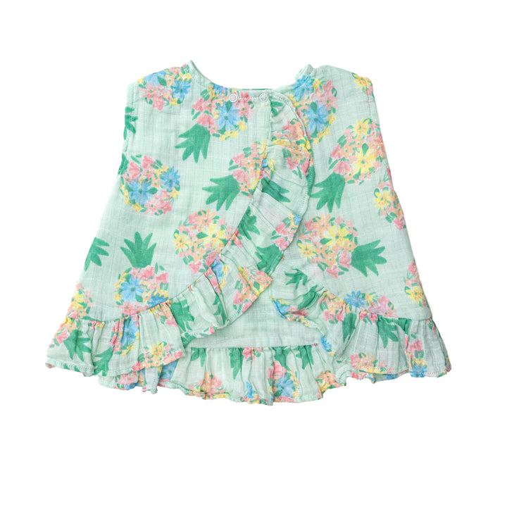 Muslin Ruffle Top &amp; Bloomers | Pretty Pineapples
