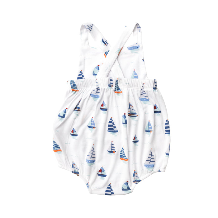Bamboo Retro Sunsuit | Nautical Boats