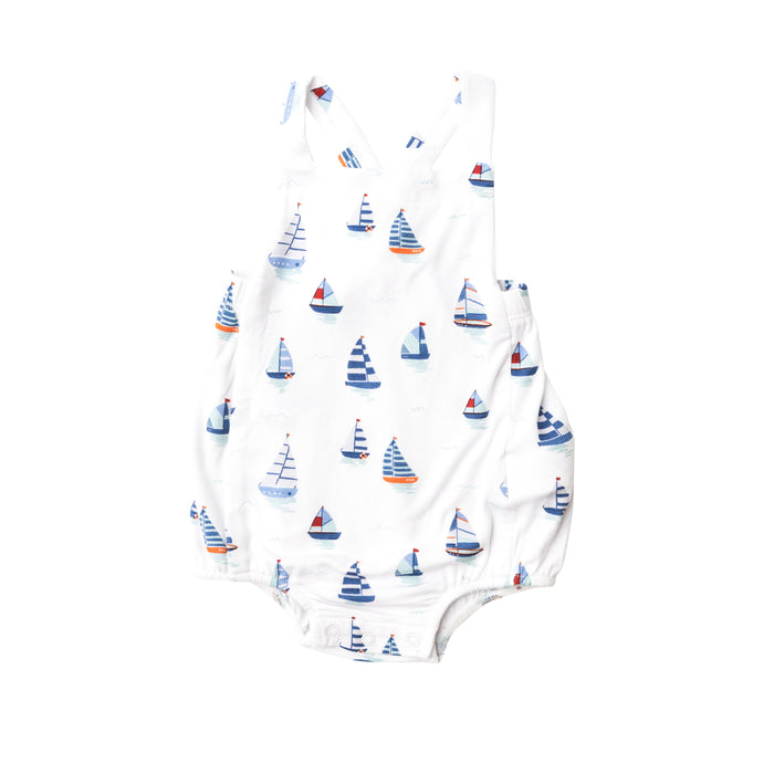 Bamboo Retro Sunsuit | Nautical Boats