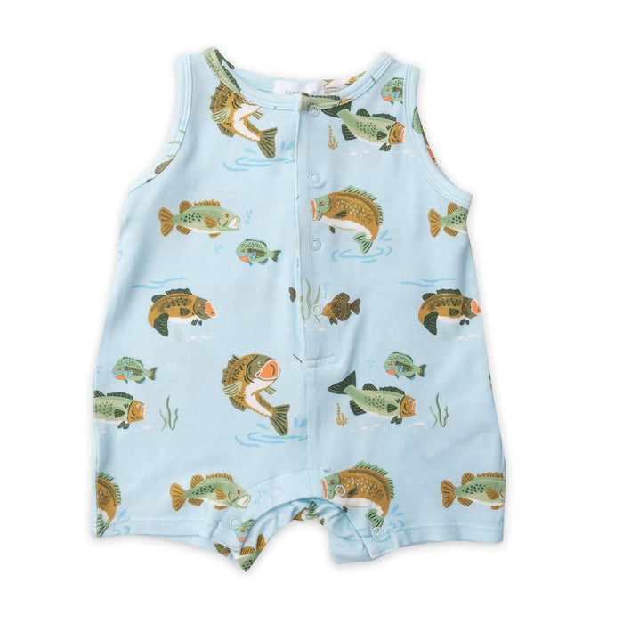 Bamboo Shortie Romper | Bass