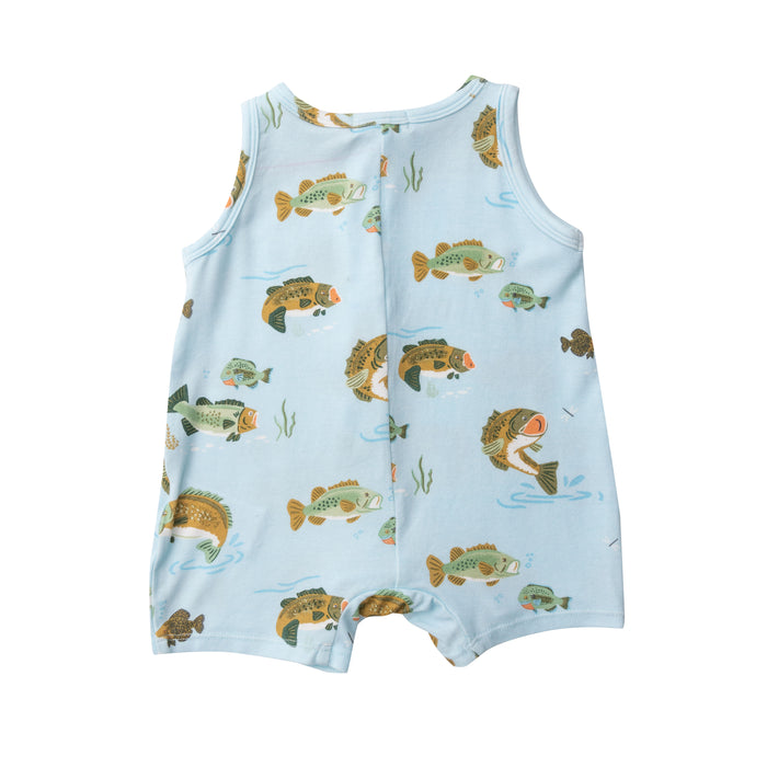 Bamboo Shortie Romper | Bass