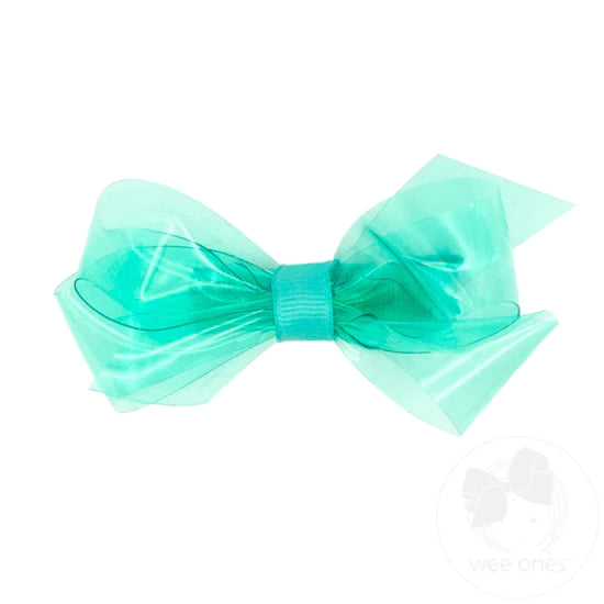 WeeSplash Vinyl Girls Swim Hair Bow | Mini