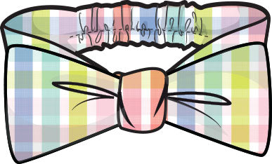 Muslin Headband | Multicolored Plaid