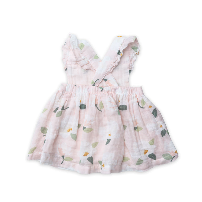 Muslin Pinafore Top & Bloomers | Magnolias