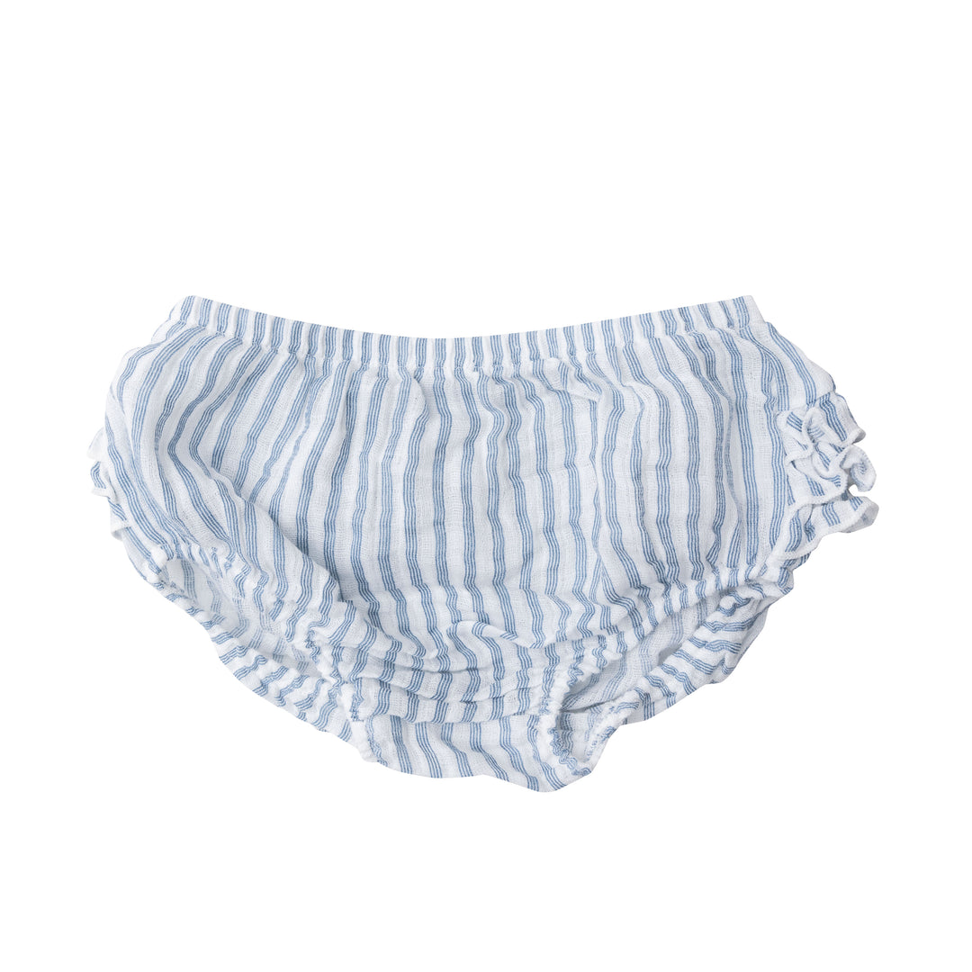Muslin Sundress | Nautical Ticking Stripe