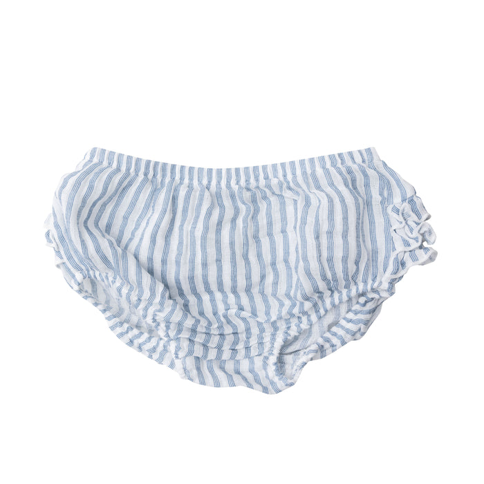 Muslin Sundress | Nautical Ticking Stripe
