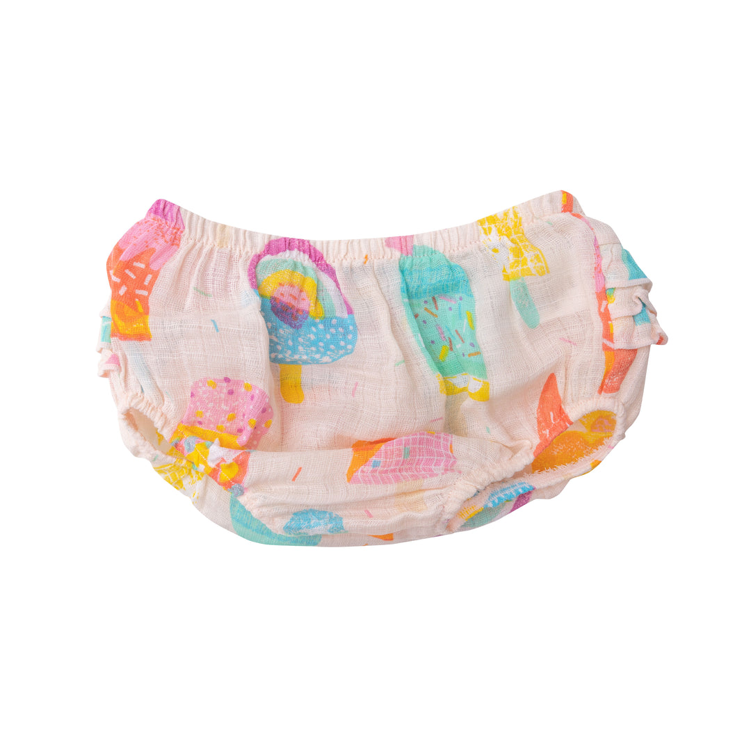 Muslin Sundress | Pink Summer Popsicles