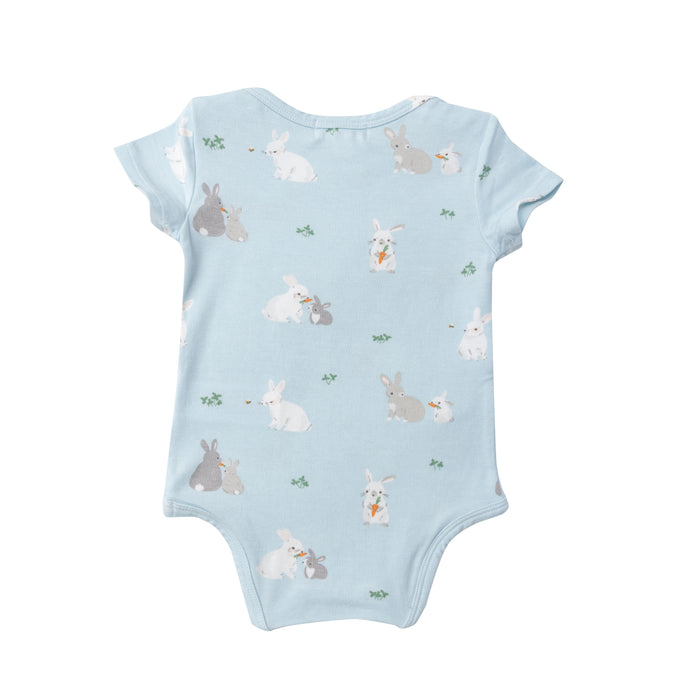Bamboo Bodysuit | Blue Bunny