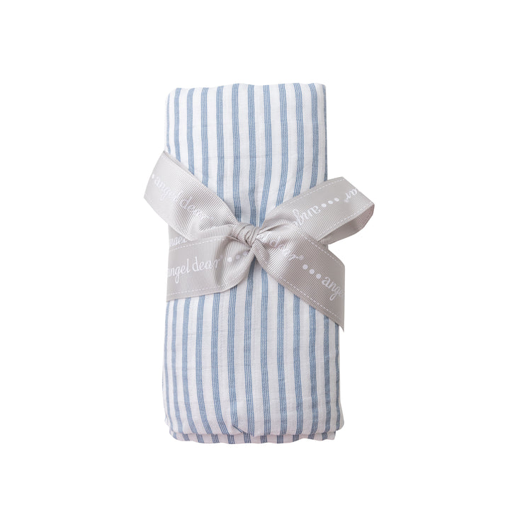 Muslin Swaddle | Nautical Ticking Stripe