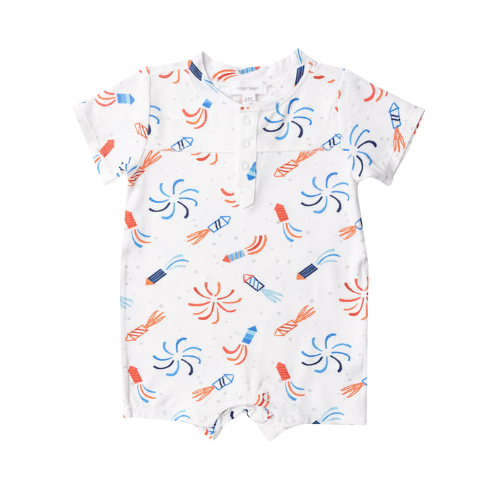 Bamboo Henley Shortall | Firecrackers