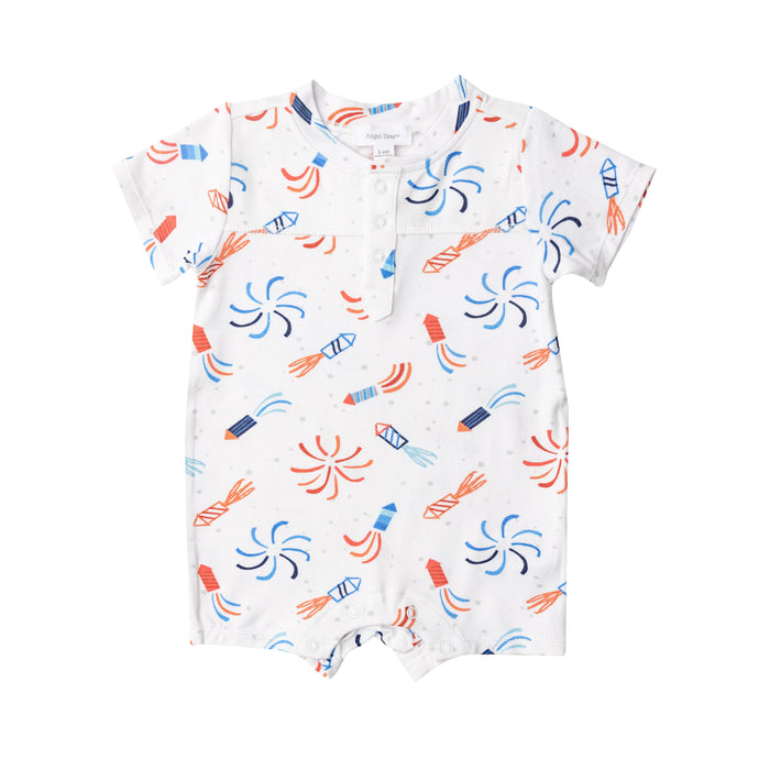 Bamboo Henley Shortall | Firecrackers