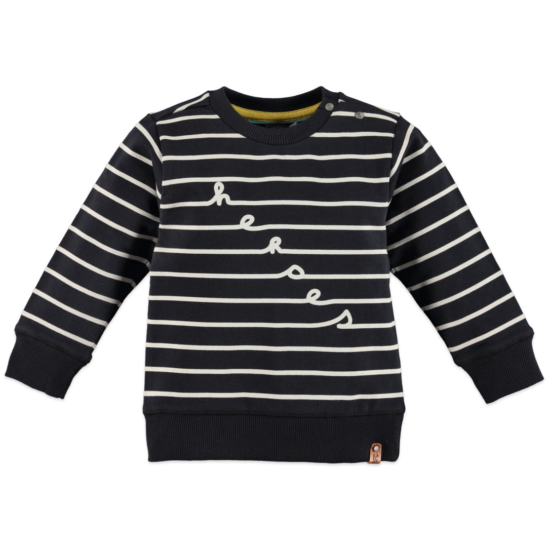 Boys Striped Heroes Sweatshirt