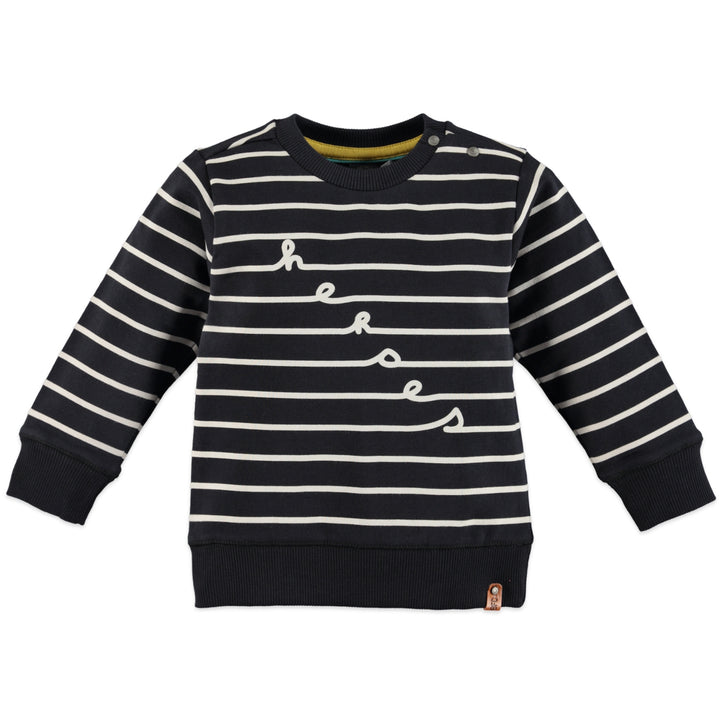 Boys Striped Heroes Sweatshirt