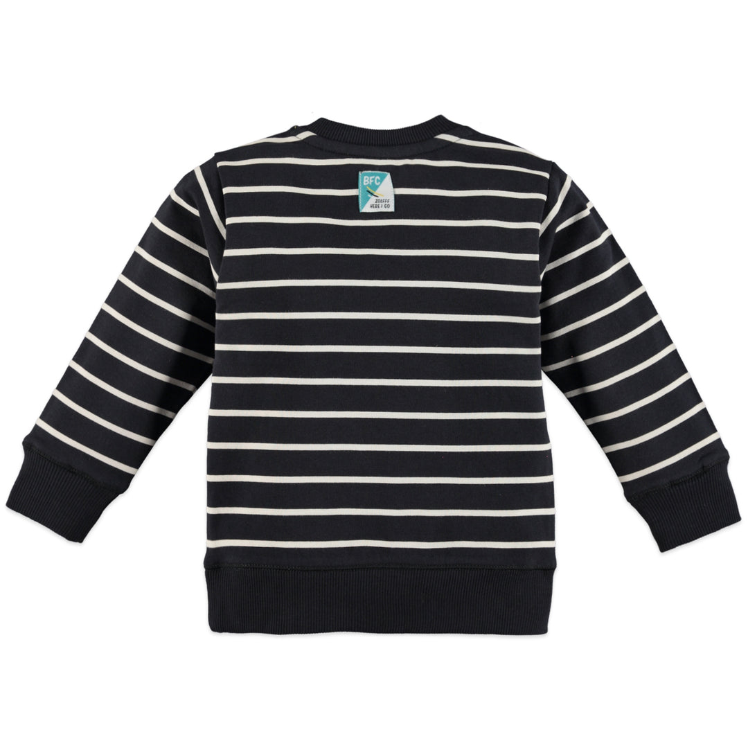 Boys Striped Heroes Sweatshirt