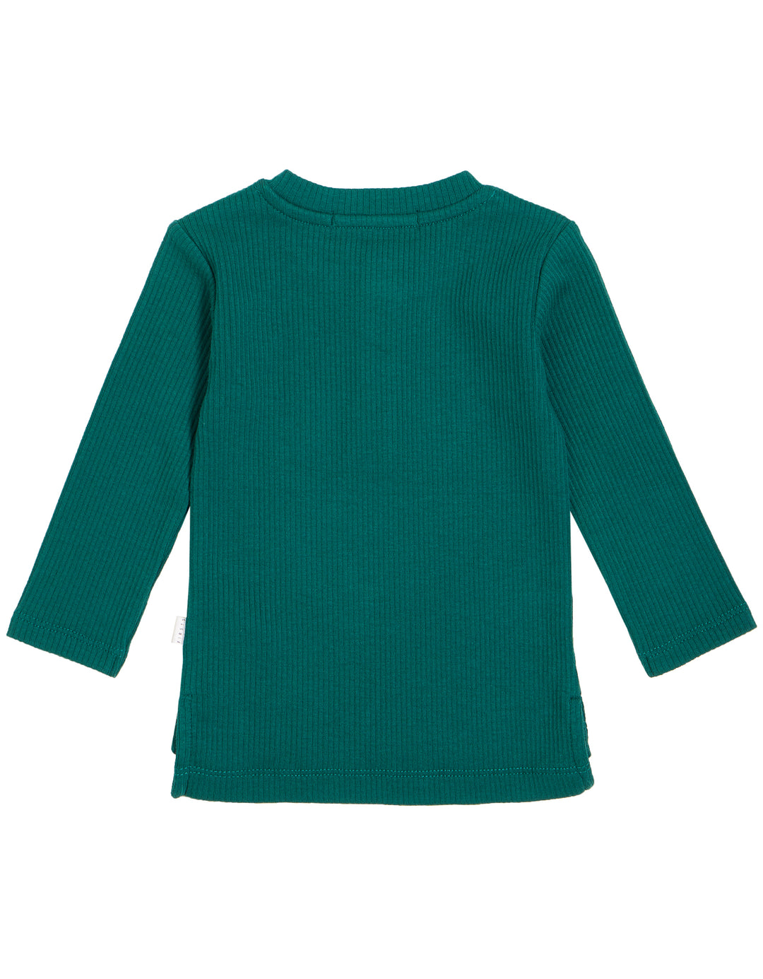 Forest Green Henley Top with Organic Cotton