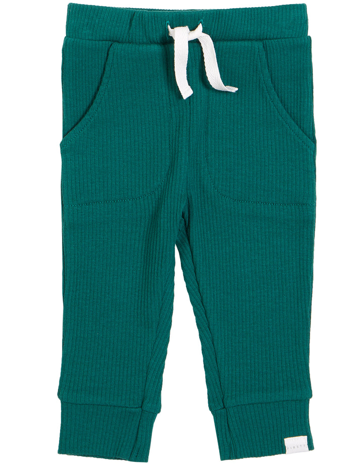 Forest Green Pant with Organic Cotton