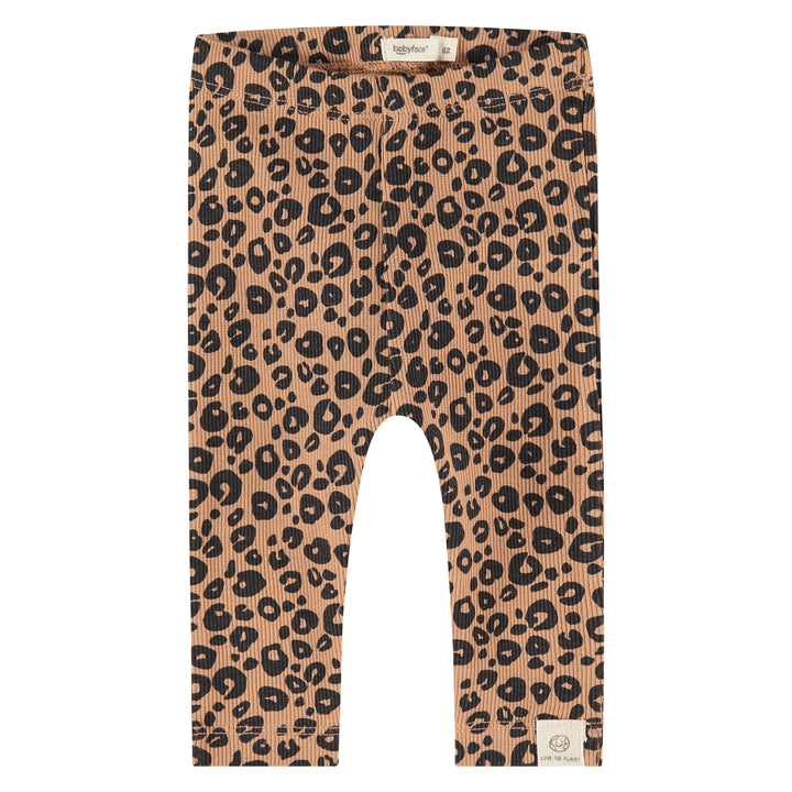 Organic Cotton Leopard Print Pants
