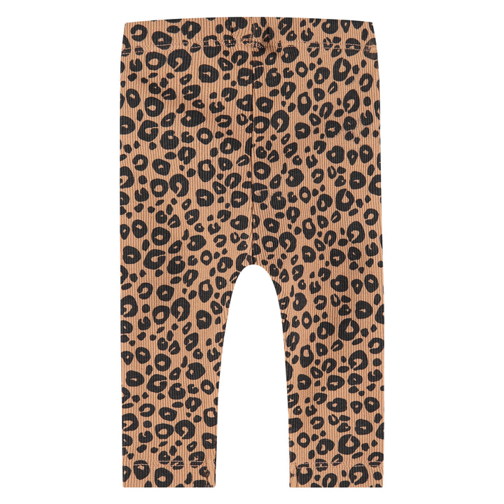 Organic Cotton Leopard Print Pants