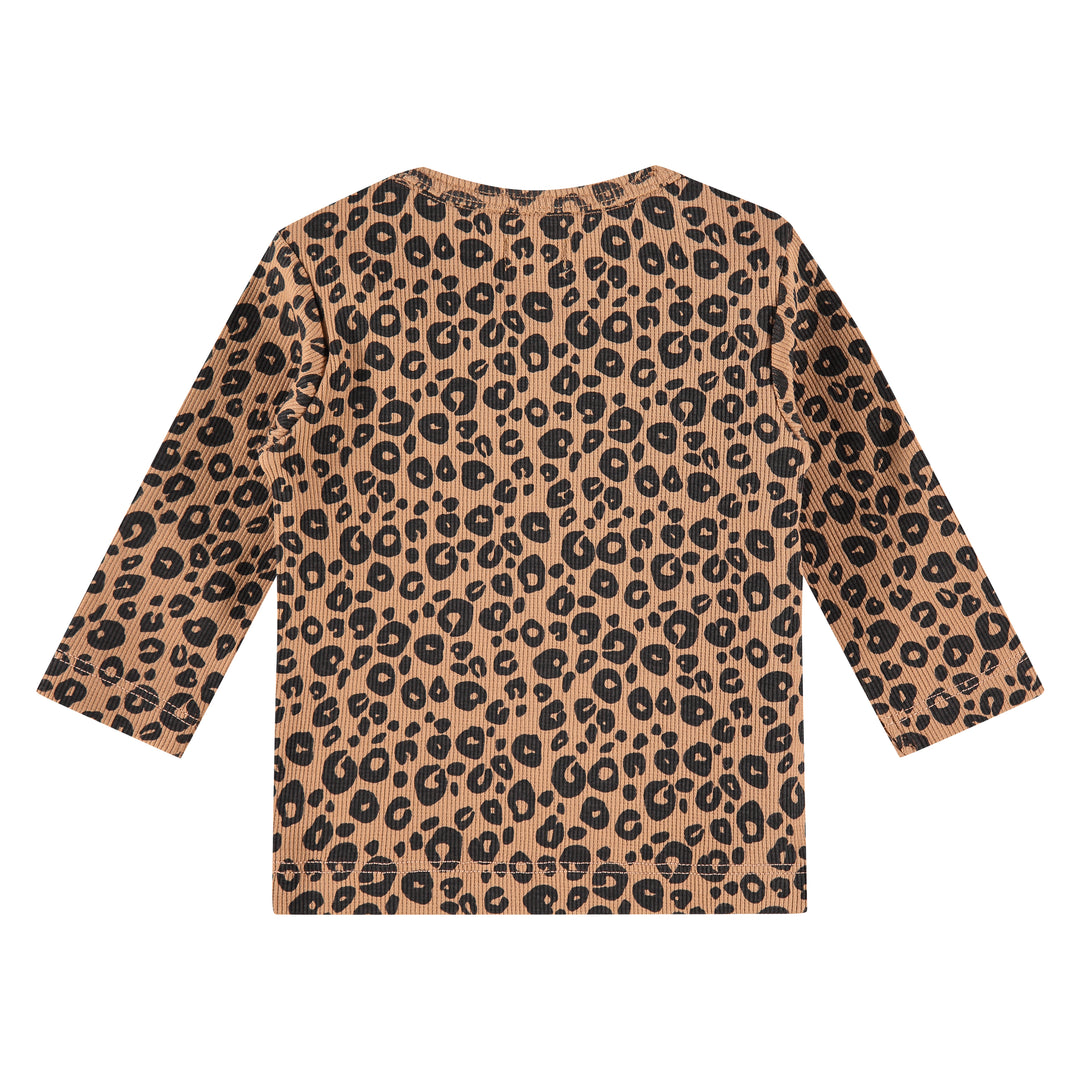 Organic Cotton Leopard Print Top