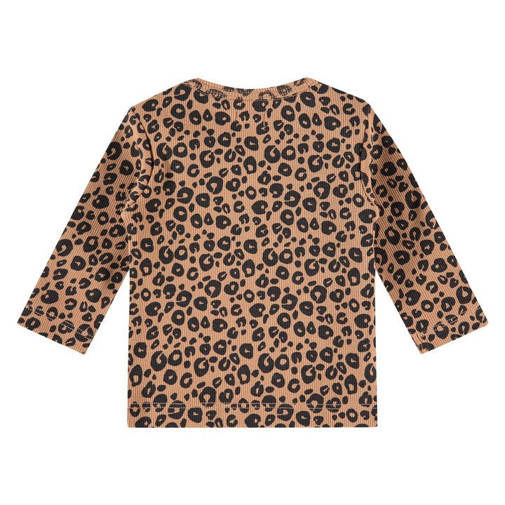 Organic Cotton Leopard Print Top
