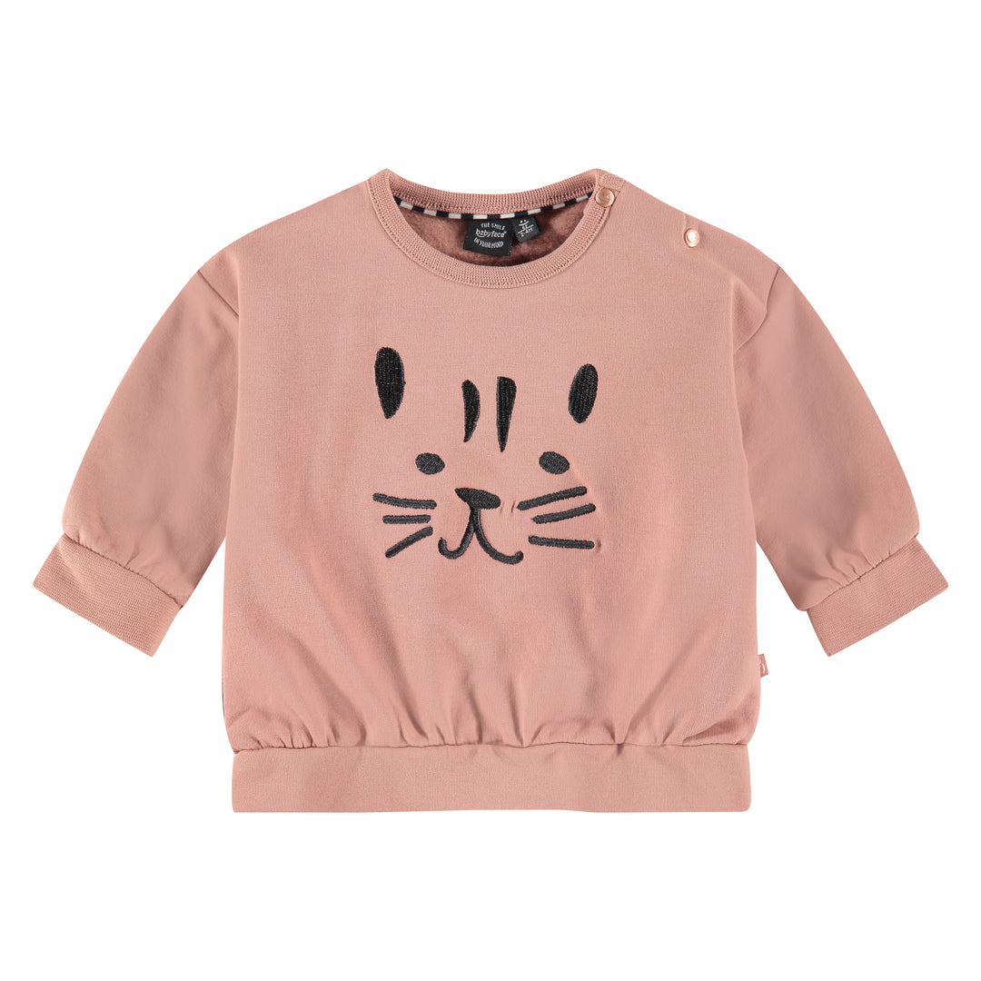 Mauve Tiger Sweatshirt