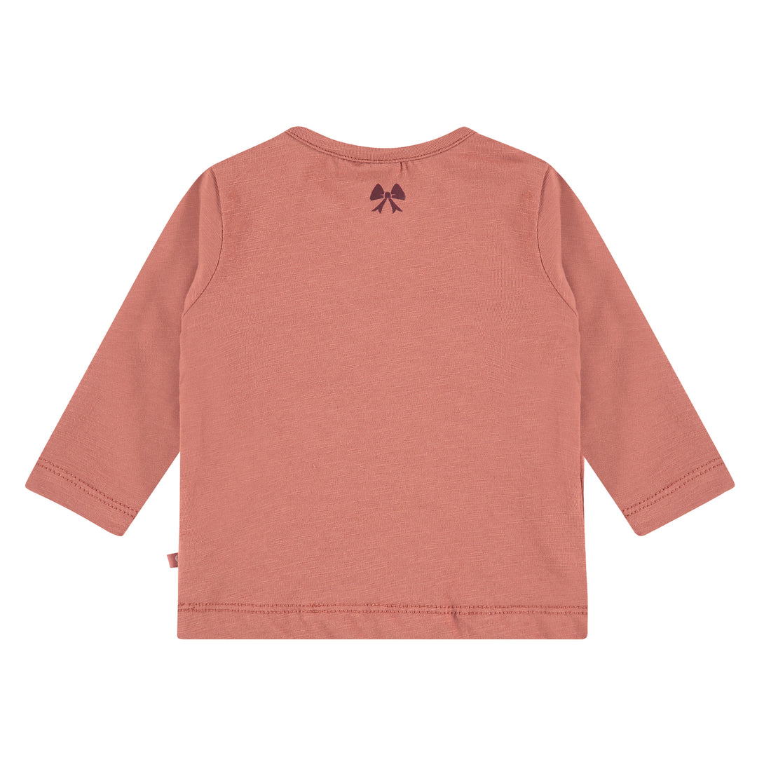 Terra Pink Long Sleeve Heart T-Shirt